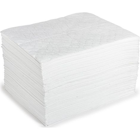 Tampon Absorbant d'huile RS PRO, 100 par paquet , capacité d'absorption: 100L, RS PRO. ( Prix pour Boîte de 100 )