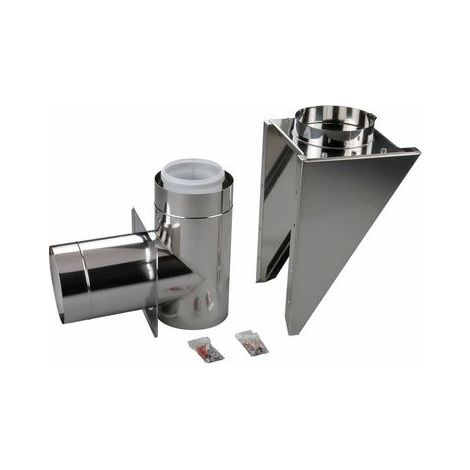 Aussenwandkonsole DN 110/160, Edelstahl DN160/110 Edelstahl/PP - 87090950 von Buderus