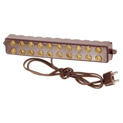 MULTIPRESA SPINE VOLT 3,5 E 4,5 CON 10 PRESE ACCESSORI PRESEPE
