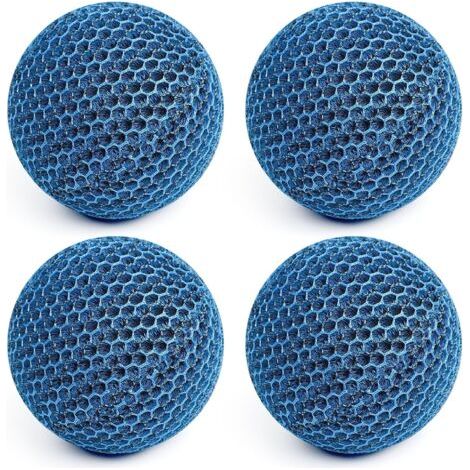 QORVA-Lot de 4 Absorbeurs de Écume de Piscine Réutilisables, Éponge de Filtre Absorbant de Huile, Eponge Filtrante pour Spa Jacuzzi, Nettoyant en Mousse pour Piscine, Baignoire, Jacuzzi (1/5)