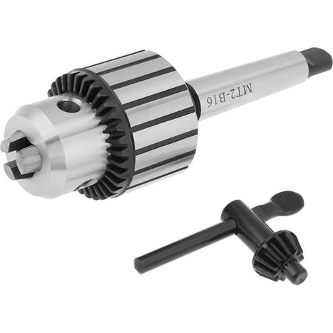 Schlüsselbohrfutter Typ B16 1-13 mm mit MT2-Verbindungsstange, ausschließlich ab Überseelagern erhältlich. (1/5)