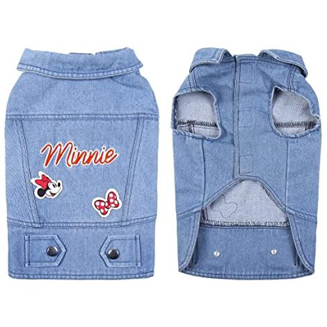 CERDÁ - FOR FAN PETS - VESTE CHIEN EN DENIM EN 65% COTON ET 35% POLYESTER  ASSUREZ LE CONFORT DE VOTRE ANIMAL LORS DES PROMENAD