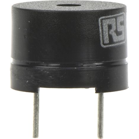 Composant du bruiteur magnétique RS PRO 80dB, 3V c.a. max, Traversant ( Prix pour 1 ) (1/2)