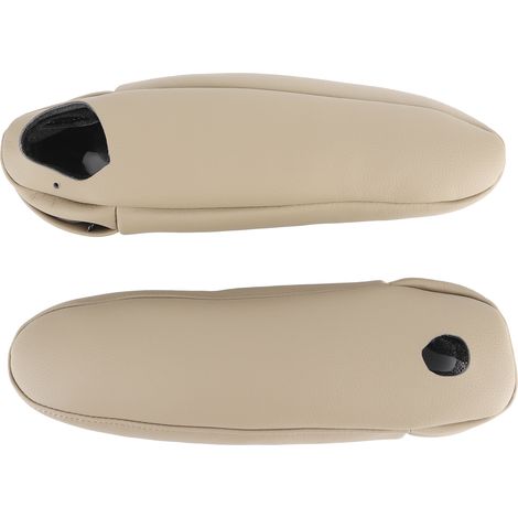 Schutzhülle aus Kunstleder für Sitzarmlehne, Auto-Armlehnenbezug (Beige). (1/5)