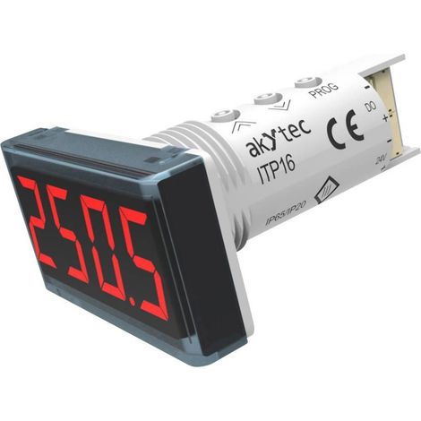 akytec ITP16 aparato de medición digital rojo profesional