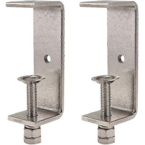 Serre-joints en C robustes en métal pour le travail du bois, avec large ouverture des mâchoires, lot de 2, édition 0923 (1/5)