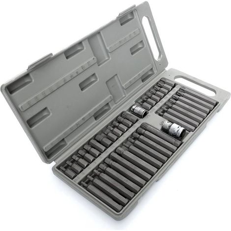 Juego de puntas especiales KD10219 HEX, Torx, Spline, 40 piezas. (1/5)