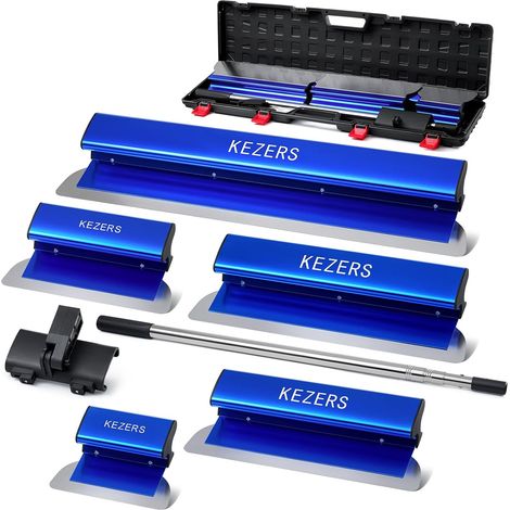 Kit Lame à Lisser pour Plaquiste, 18cm, 25cm, 35cm, 40cm (1/5)