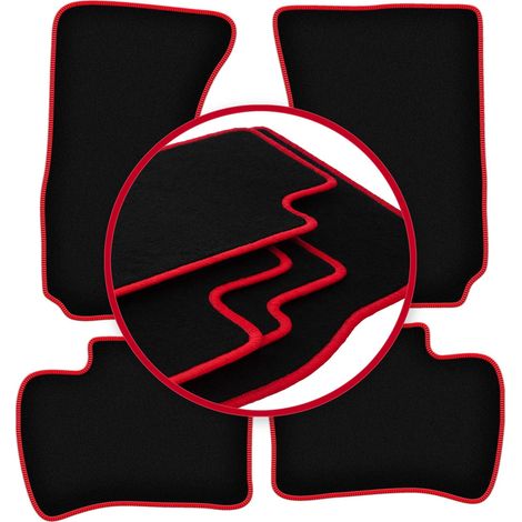 CARLUX-RED Autofußmatten für: Daihatsu Terios I SUV (1997-2005) (1/5)