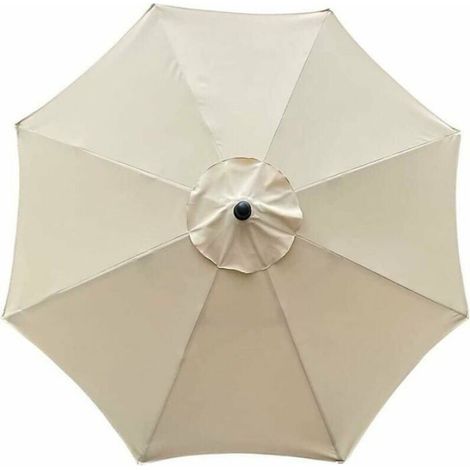 Housse De Parasol - 3 M - Polyester - Imperméable - Résistante Aux UV - Pour Parasol 8 Baleines (1/4)