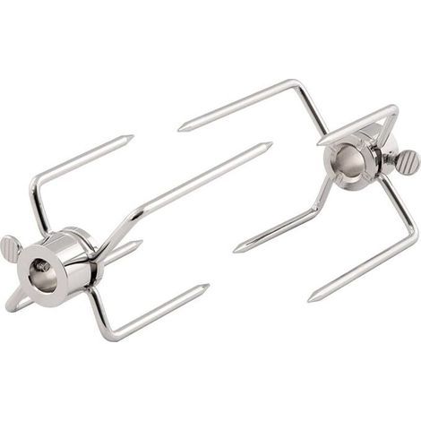 Lntyq Pinces à Viande (2 pièces) Pince à Viande, Pince à Viande pour rôtisserie, Pince à Viande Double Pinces à Viande pour Poulet, shish Kebab et Autres (1/5)