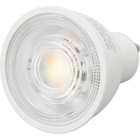 Ampoule LED à variation intelligente Tuya ABS GU10 5W RGBWW avec télécommande pour chambre à coucher, 90-250 V CA