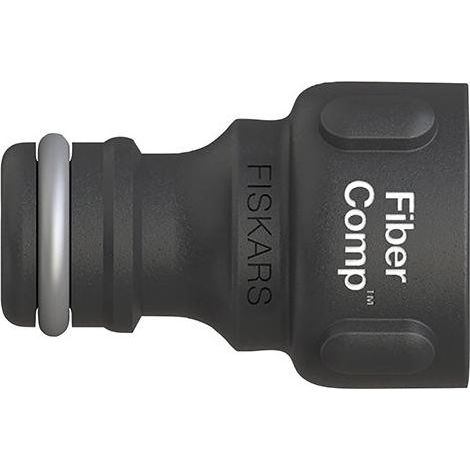 FISKARS FIBERCOMP Adaptador de grifo Conexión de grifo para manguera de agua 26,5 mm (1/3)