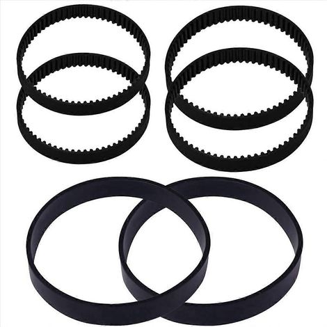 Lot de 6 pièces de rechange Aspirateur Belt ensemble pour ProHeat 2X Revolution (1/5)