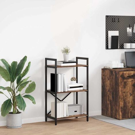 Bücherregal Geräucherte Eiche 56 x 34 x 96 cm Holzwerkstoff