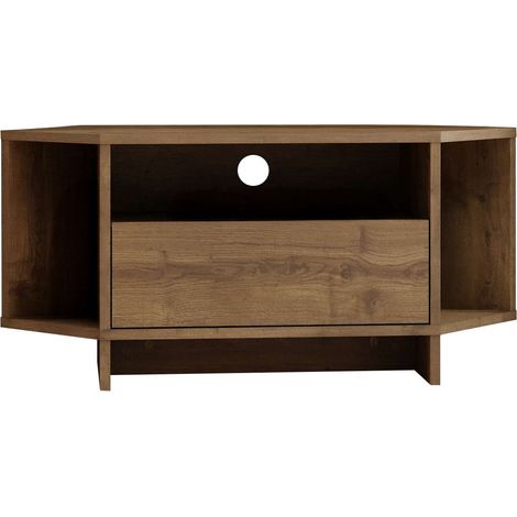 TV-Möbel aus Holz "Viva" - 95 x 35 x 45 cm - Braun