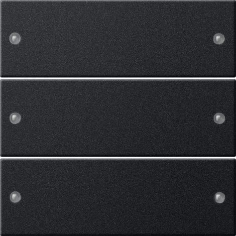 Gira Wippenset 3f System 55 Schwarz m(lack.) [2183005], 2183 005 (1/2)