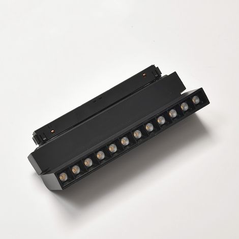 Lampada a Griglia LED Magnetica 48v DC 12w per Binario Magnetico SilampLuce Neutra Naturale 4200k