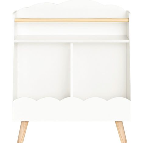 SoBuy Children Kids Bookcase Bookshelf Toy Shelf Storage Shelf,KMB100-K-W