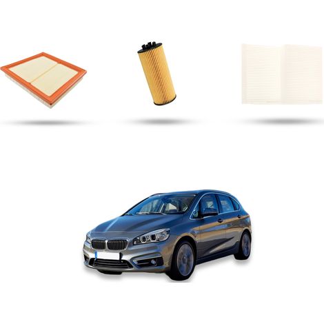 Kit Tagliando 3 filtri compatibile con BMW Serie 2 (F44,F45,F46) 220 I 131kw dal 2020 (1/4)