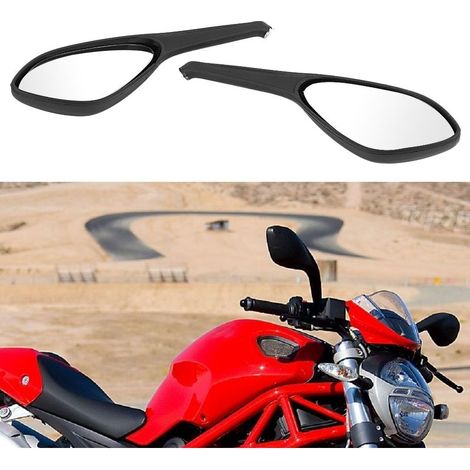 1 Paire Rétroviseurs Arrière Originaux pour DUCATI Monster 696 795 796 1100 - Miroirs de Motocyclette (1/5)