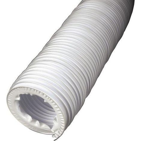 Tubo evacuación aire Xavax 2 metros blanco flexible PVC