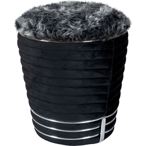 Tabouret Doric 325 - Noir et Graphite (1/5)