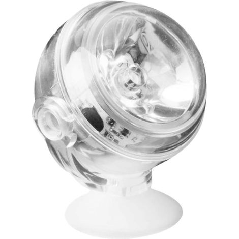 Éclairage d'aquarium LED à gradient, projecteur submersible étanche à 180°, blanc, pour bassin