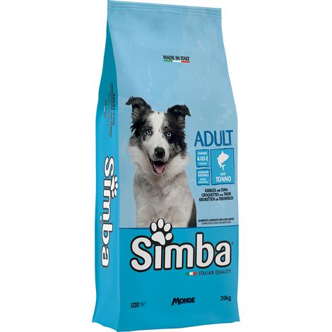 CROCCHETTE PER CANI 'SIMBA' tonno - kg 20  - MONGE