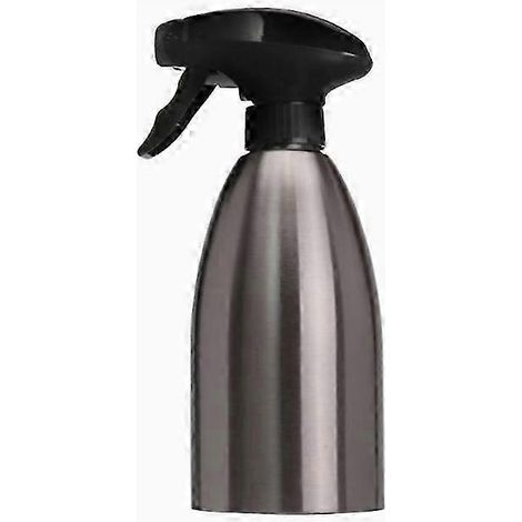 Flacon pulvérisateur rechargeable pour huile et huile d'olive, en acier inoxydable, 500 ml, pour le gril, pour une application contrôlée des assaisonnements en cuisine.-AquaForge (1/5)