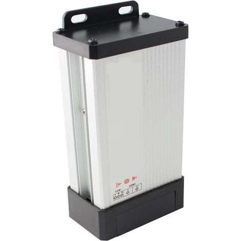 Transformateur d'alimentation Transformateurs d'éclairage Anti-Pluie extérieurs d'alimentation d'énergie 5V 15W 60W 100W (Size : 60w, Color : 12v) (1/4)