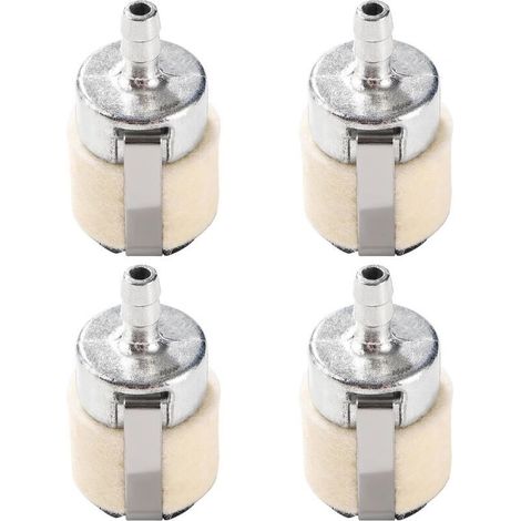 4 Pièces Élément Filtrant Pour Scie À Chaîne, Filtre À Essence Tronçonneuse, Compatible Avec Echo 13120507320 13120519830 125-527 (1/5)