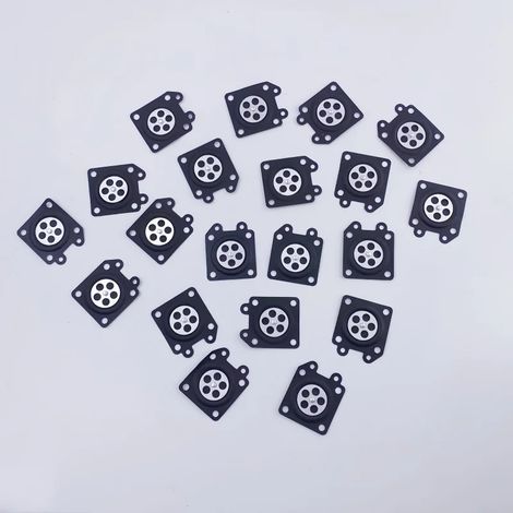 (20 pièces) Joints de membrane de dosage pour carburateur de tronçonneuse, kits de réparation et de remise en état pour carburateur Walbro-95-526 95-526-9 95-526-9-8 (1/5)
