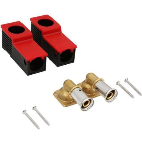 Sonderangebot Doppelpack Henco Wall box 1x rot 1/2"Fx16mm press WBP-1604-RO
