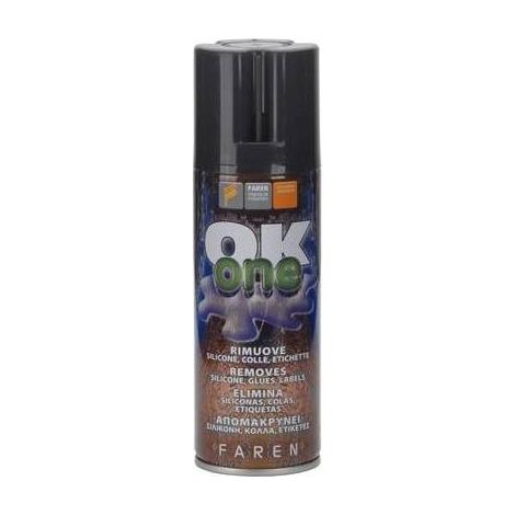 SPRAY RIMUOVI SILICONE E COLLE "OK ONE" 200 ML Misura: 200 ml