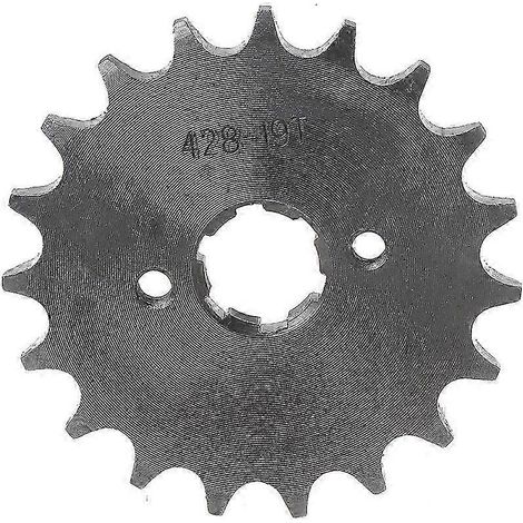 20-mm-Ritzel (10–19 Zähne) für Kayo BSE SSR SDG Offroad-Motorräder, Quads, Karts, Mopeds, Buggys und Roller, silbergrau