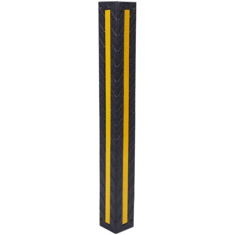 Pair - Protections d'angles de garage, 79 cm (31 po) avec bande réfléchissante pour une sécurité accrue lors du stationnement, protection des pare-chocs et des angles de murs (1/5)