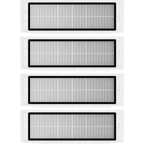 Lot de 4 filtres pour aspirateur Xiaomi Roborock S6 S5 MAX S60 S65 S5 S50 S55 E25 E35