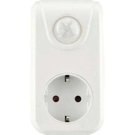 Zwischenstecker mit Bewegungsmelder weiß Stecker & Kupplungen (1/3)