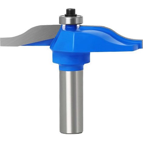 Roman Ogee Fräser 1/2" Schaft Hartmetall Oberfräse Holzbearbeitung Fräser Hitzebeständig Blau