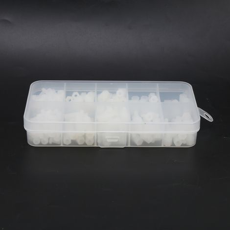 Jeu de 300 vis en nylon blanc (1/5)