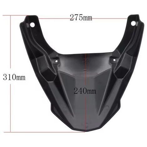 Suitable for 20-21 Yamaha MT-09 modification: beak-shaped fairing, headlights, lower front bumper, and front fenders. (1/4)