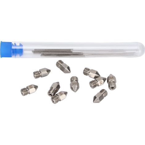 Zubehör für 3D-Drucker: Praktisches 0,4-mm-/0,02-Zoll-Golddüsen-Reinigungsset für CR-10, Ender 2 und Ender 3 (1/5)