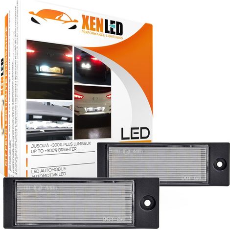 2x Éclairages plaque LED Hyundai Tucson et IX35 - 2015 à 2018 - Plaque d'immatriculation LED (1/5)