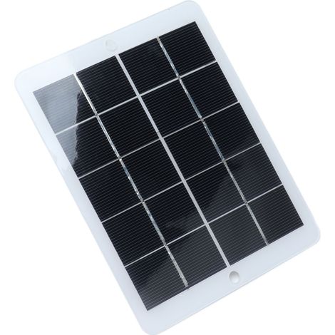 Chargeur Solaire Panneau Photovoltaïque Polysilicium Sortie USB Pliable Nomade pour Camping Randonnée 3W 5V (1/5)