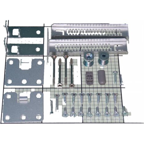 Kit de fixation habillage pour lave-vaisselle – Compatible Brandt – Référence AS0043305 – Pièces détachées de qualité