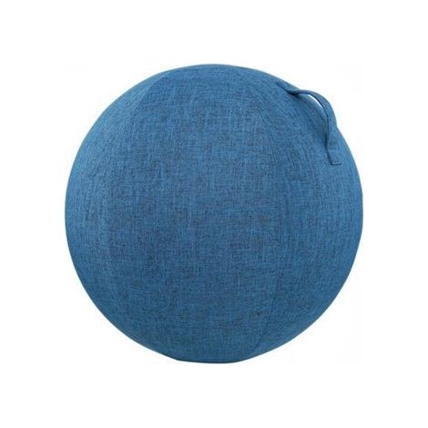 Copertura per palla fitness - Copertura per palla sportiva - Copertura protettiva antimacchia e durevole per ufficio - adatta per palle con diametro di 65 cm - Nera (1/5)