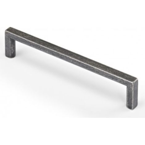 Poignée Basic 6761 - talla Etain brossé. 168x8x28mm. Entraxe 160mm.