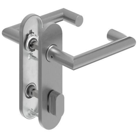 Poignée porte WC-Grt. ER Forme L avec D. Forme en L avec re. (1/5)