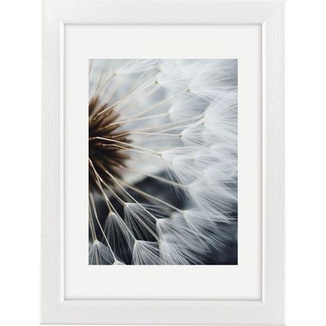 Cadre photo en plastique "Breeze", blanc, 10 x 15 cm